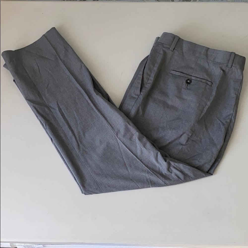 Perry Ellis portfolio gray dress pant